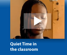 Quiet Time inthe classroom