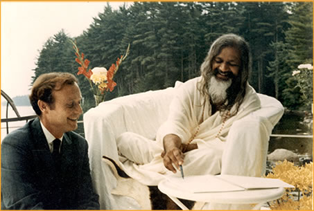 Jerry and Maharishi Mahesh Yogi