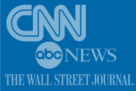 CNN, ABCNews, Wall Street Journal